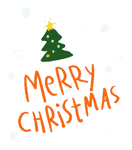 Merry Christmas Sticker by Doodleganger