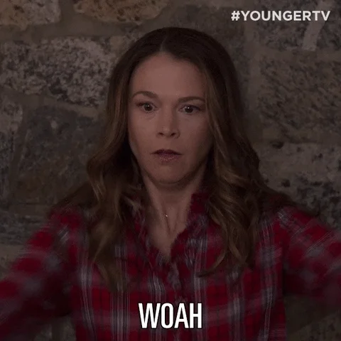 Excited Suttonfoster GIF by YoungerTV