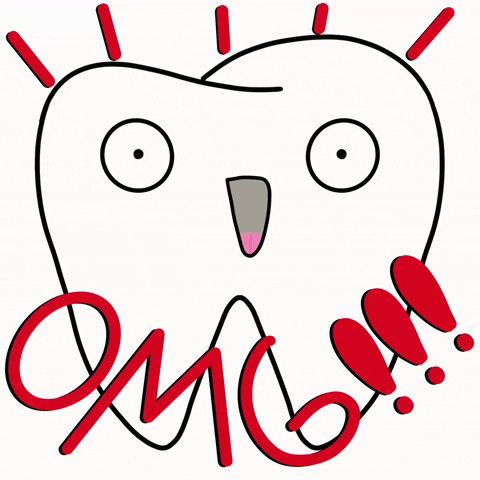 Teeth Omg GIF