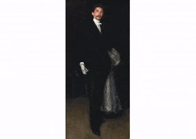 Композиция В Черном И Золотом GIF