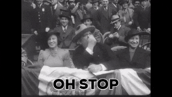 Compliment Oh Stop GIF by LaGuardia-Wagner Archives