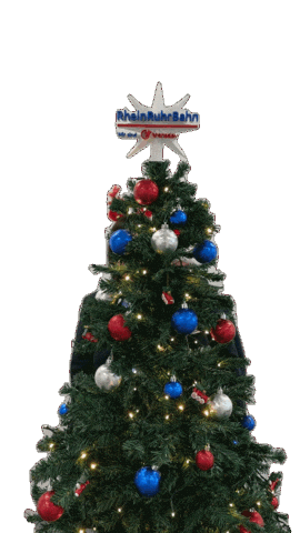 Christmas Train Sticker by RheinRuhrBahn