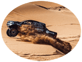 Dakar Rally Desert Sticker by Benediktas Vanagas