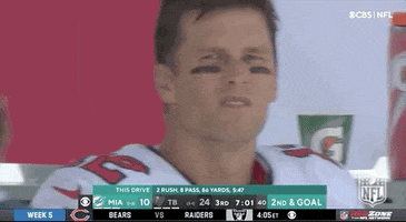 Squinting Tom Brady GIF by NFL