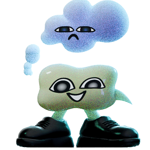 3D Smile Sticker by franzimpler