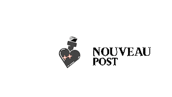 Coeur Noir Sticker