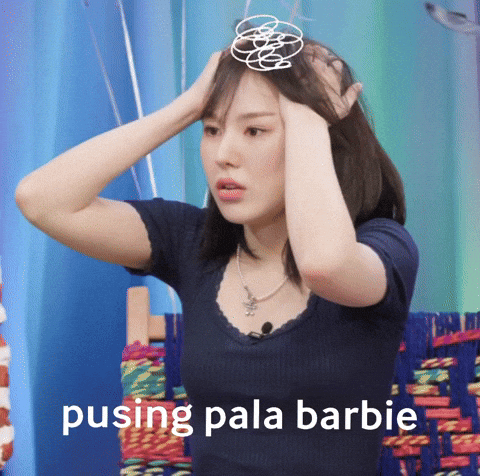 Pusing Pala Barbie GIF