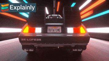 Back To The Future Art GIF by Explainly