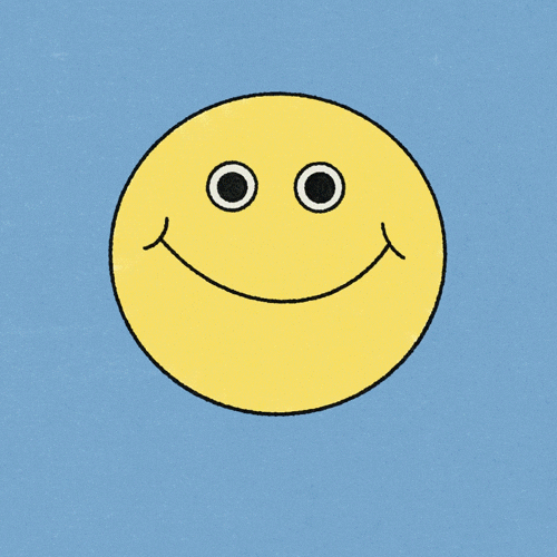relieved face gif