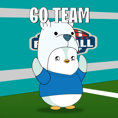 Happy Super Bowl GIF by Pudgy Penguins