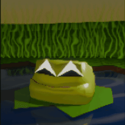 90S Frog GIF