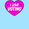 I love voting