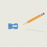 school pencil GIF by Petter Pentilä