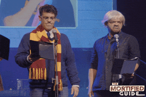 shocked ron weasley GIF by mortifiied
