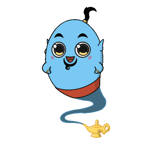 Genie Egg Sticker