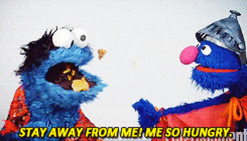 cookie monster me so hungry toy