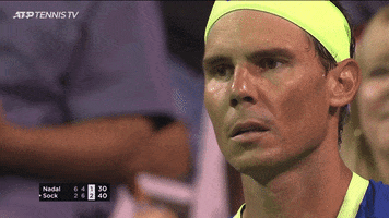 Sad Rafa Nadal GIF by Tennis TV