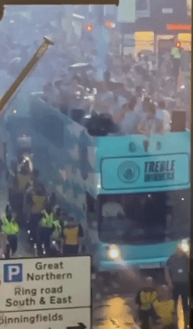 Champions League Fans GIF by Storyful