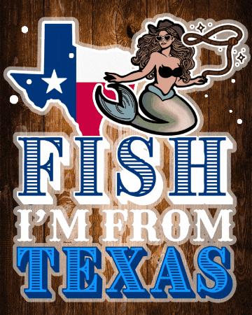 Texas Mermaid GIF by Nimue Lakeheart