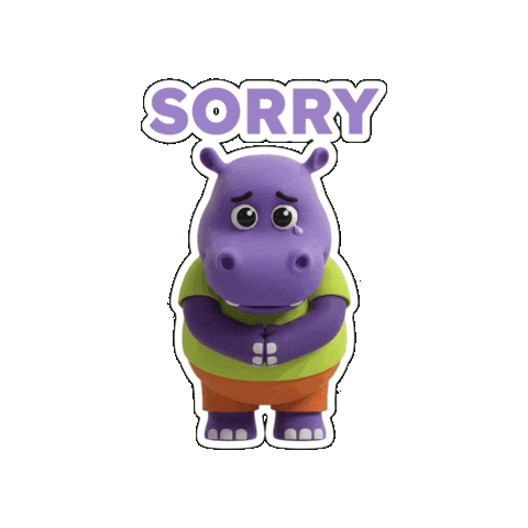 Sorry Forgive Me Sticker
