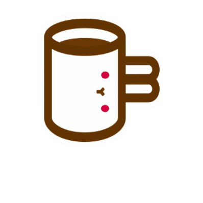 Usagi To Cafe Sticker