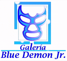 Lucha Libre Demonio Azul GIF by Moxie 88 Studio
