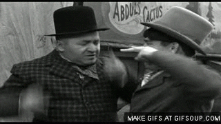 Three Stooges Punch GIF