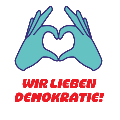 Election Democracy Sticker by Deutscher Gewerkschaftsbund (DGB)