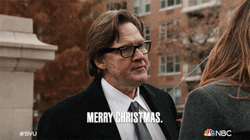 Merry Christmas Nbc GIF by Law & Order