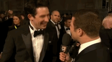 red carpet laugh GIF by BAFTA