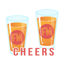 FM Kitchen and Bar Sticker