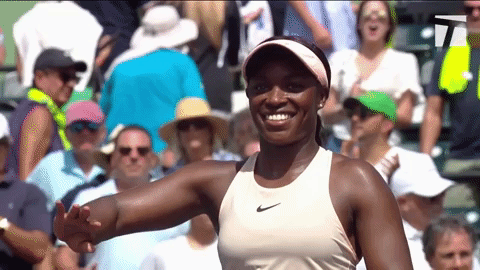 sloane stephens sport GIF by Tennis Channel