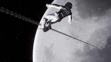Space Suit GIF by Wired Productions