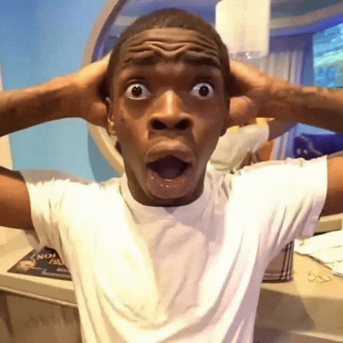 Shocked Oh No GIF