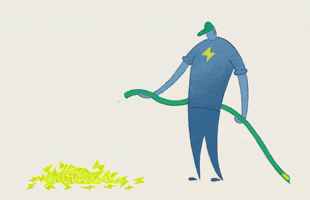 Blue Man Energy GIF by NOHO