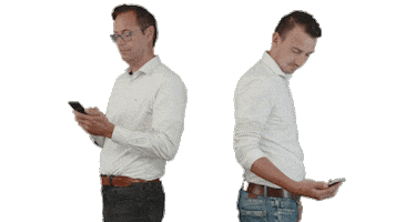 Working Sticker by Hoekstra Urk