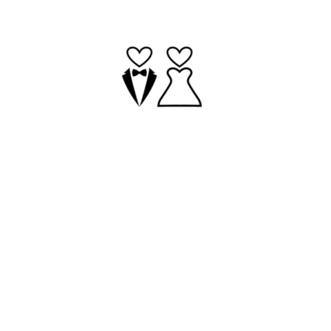 Taphere Clickhere Sticker by Hochzeitsrausch Brautmoden