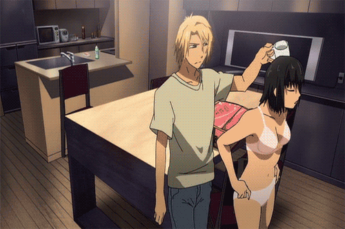  coffee anime gif coffee gif anime coffee i dont want to have sex with you GIF