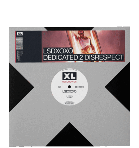 Xl Recordings Vinyl Sticker by LSDXOXO
