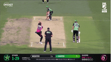 Melbourne Stars Cricket GIF by StarsBBL