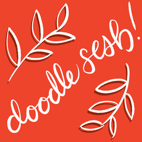 Lettering Doodle GIF