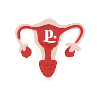 Period Uterus Sticker by KT by Knix