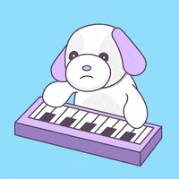 Piano Keyboard GIF by Jessica Lau