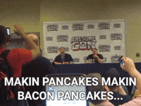 bacon pancakes gif