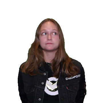 Scared Not Me Sticker by EO