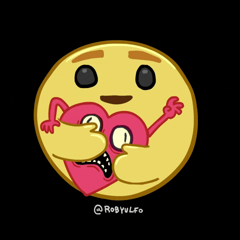 Emoji Hug GIF
