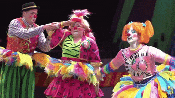 ringling bros clowns GIF by Ringling Bros. and Barnum & Bailey