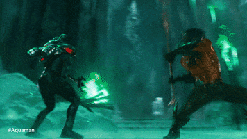 Black Manta Fight GIF by Warner Bros. Pictures