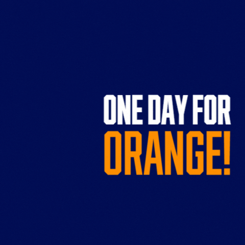 One Day Orange GIF by OAEAG Syracuse University