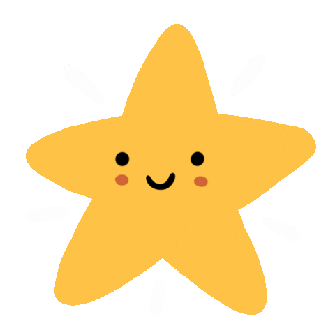 Shining Star Sticker by moodoodles